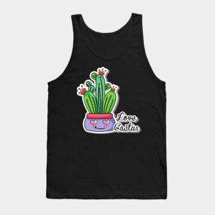 Small Cactus Lover - Love Cactus Tank Top